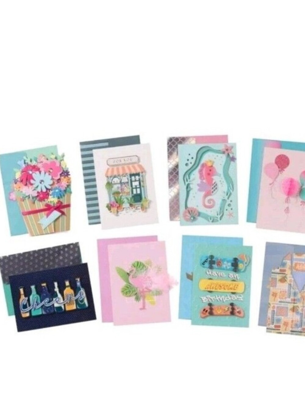 PRO4ALL Hand Crafted All Occasion Greeting Card Collection, 40-count NEW MODEL - Picture 3 of 13